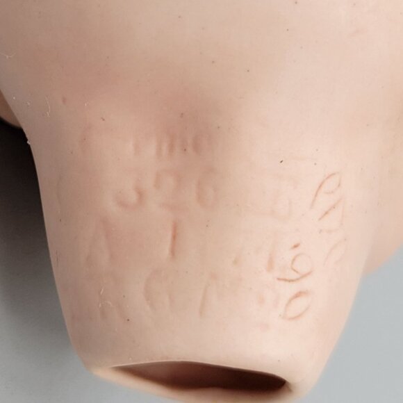 Vintage Porcelain Doll Head Replacement Doll Parts Doll Making - Picture 7 of 10